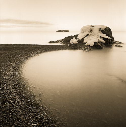 Sea Stack at Dawn, Silver Bay, MN