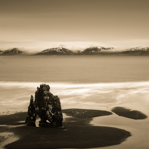 Giant Seastack, Hvitserkur, Iceland