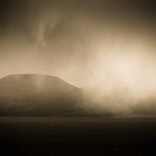 Snow squall, Bantry Bay. Co. Cork